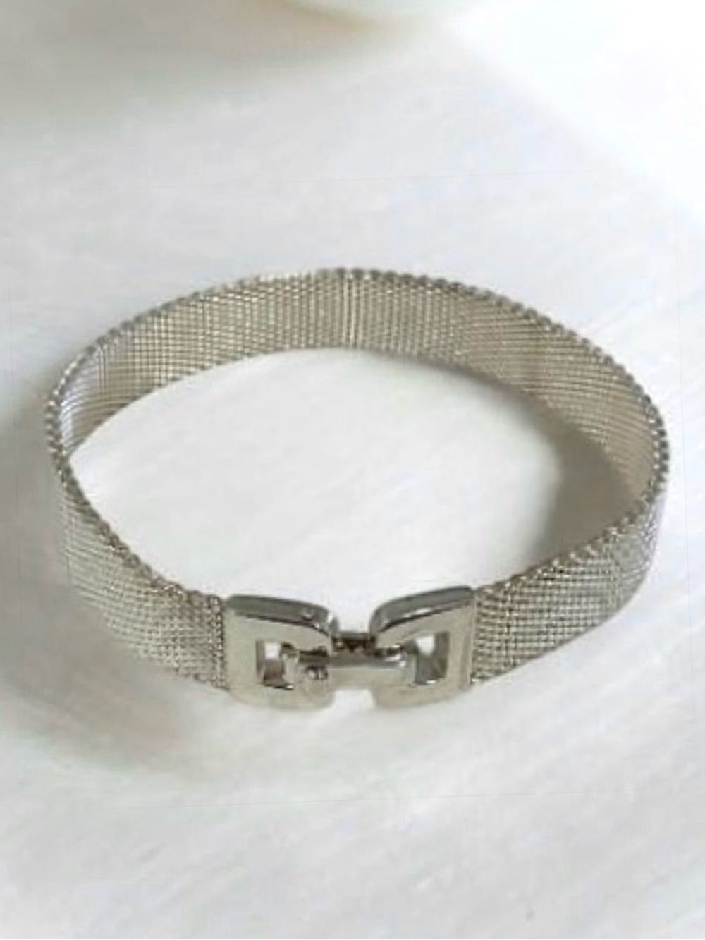 Tiffany somerset mesh buckle bracelet